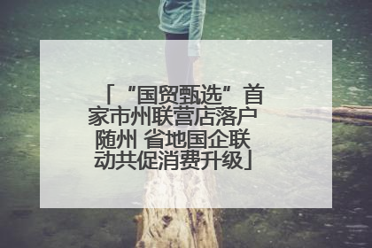 “国贸甄选”首家市州联营店落户随州 省地国企联动共促消费升级