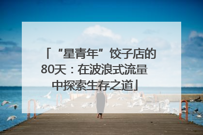 “星青年”饺子店的80天：在波浪式流量中探索生存之道