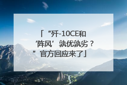 “歼-10CE和‘阵风’孰优孰劣？”官方回应来了