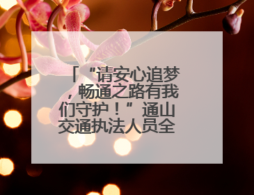 “请安心追梦，畅通之路有我们守护！”通山交通执法人员全力护航高考路
