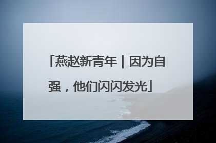 燕赵新青年｜因为自强，他们闪闪发光