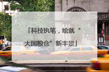 科技执笔，绘就“大国粮仓”新丰景