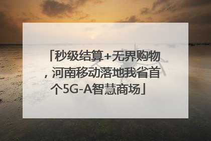 秒级结算+无界购物，河南移动落地我省首个5G-A智慧商场