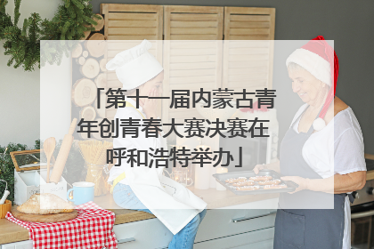 第十一届内蒙古青年创青春大赛决赛在呼和浩特举办