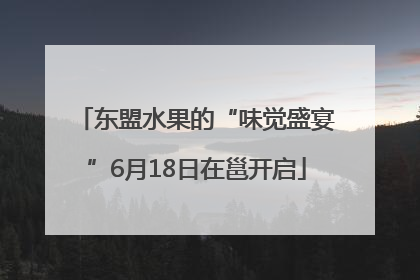 东盟水果的“味觉盛宴”6月18日在邕开启