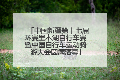 中国新疆第十七届环赛里木湖自行车赛暨中国自行车运动骑游大会圆满落幕