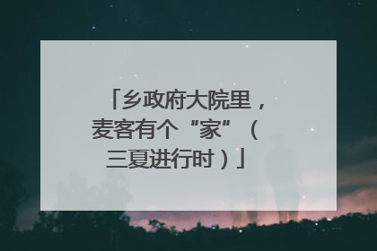 乡政府大院里，麦客有个“家”（三夏进行时）