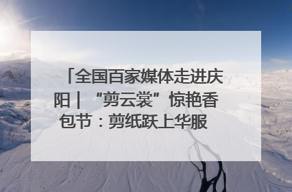 全国百家媒体走进庆阳｜“剪云裳”惊艳香包节：剪纸跃上华服 非遗焕发新彩