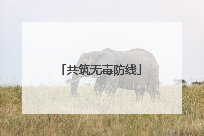 共筑无毒防线