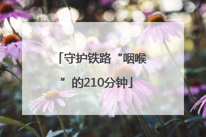 守护铁路“咽喉”的210分钟