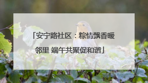 安宁路社区：粽情飘香暖邻里 端午共聚促和谐