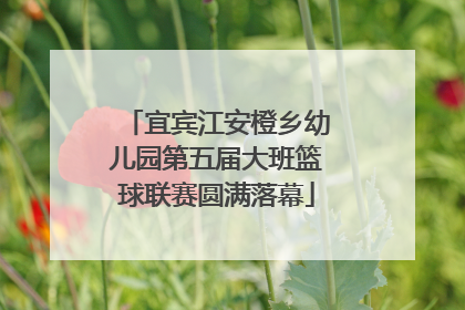 宜宾江安橙乡幼儿园第五届大班篮球联赛圆满落幕