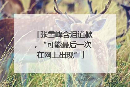 张雪峰含泪道歉，“可能最后一次在网上出现”