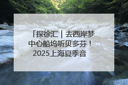 探徐汇｜去西岸梦中心船坞听贝多芬！2025上海夏季音乐节公布节目阵容