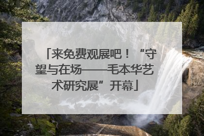 来免费观展吧！“守望与在场——毛本华艺术研究展”开幕