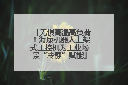无惧高温高负荷！海康机器人上架式工控机为工业场景“冷静”赋能