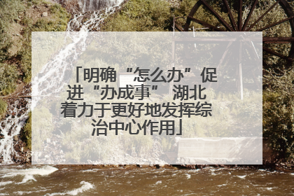 明确“怎么办”促进“办成事” 湖北着力于更好地发挥综治中心作用