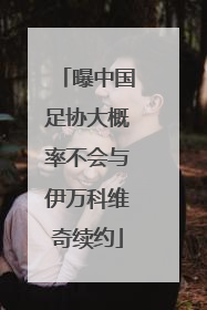 曝中国足协大概率不会与伊万科维奇续约