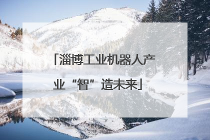 淄博工业机器人产业“智”造未来