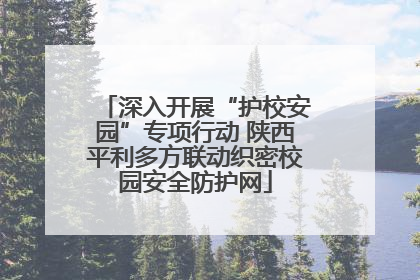 深入开展“护校安园”专项行动 陕西平利多方联动织密校园安全防护网