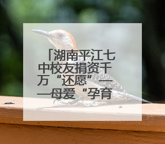 湖南平江七中校友捐资千万“还愿”——母爱“孕育”了一座图书馆