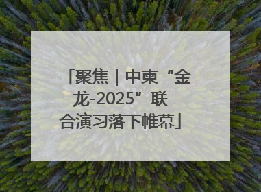 聚焦｜中柬“金龙-2025”联合演习落下帷幕