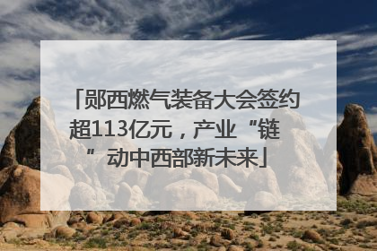 郧西燃气装备大会签约超113亿元，产业“链”动中西部新未来