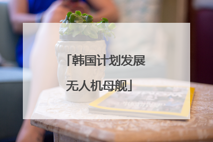 韩国计划发展无人机母舰