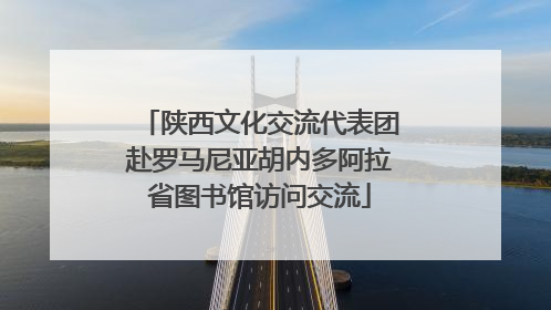 陕西文化交流代表团赴罗马尼亚胡内多阿拉省图书馆访问交流