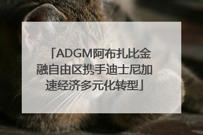 ADGM阿布扎比金融自由区携手迪士尼加速经济多元化转型
